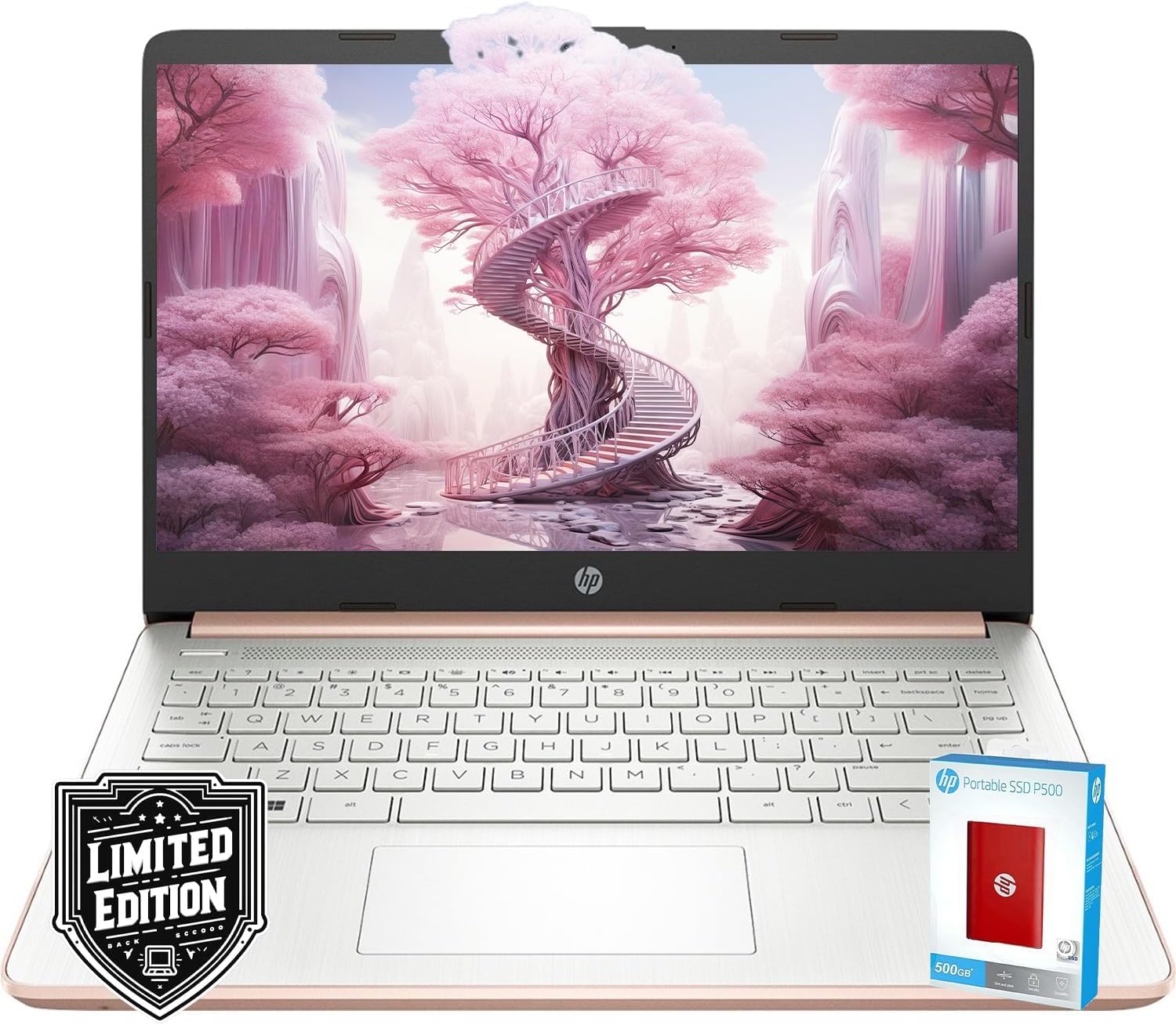Ordenador Portátil Hp 14 Hd Back To School Ed., Con 32 Gb De Ram Y 576 Gb Ssd - Venta Internacional.