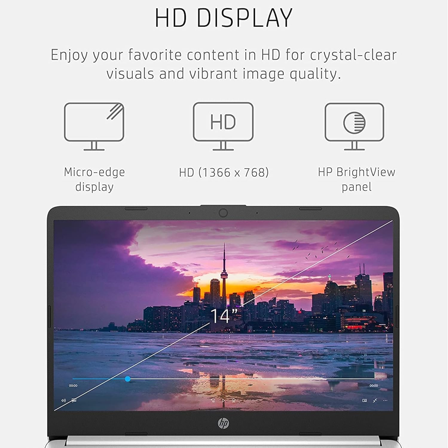 Foto 6 pulgar | Laptop Hp 14 Hd Back To School Ed., Con Microsoft 365 De 4 Gb/576 Gb - Venta Internacional.