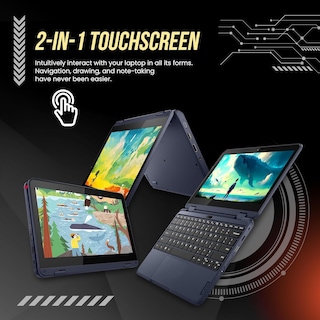 Foto 7 | Laptop Lenovo Thinkpad Yoga 11,6 Pulgadas Windows 11 Intel Pentium Silver N6000 8 GB RAM 512 GB SD - Venta Internacional