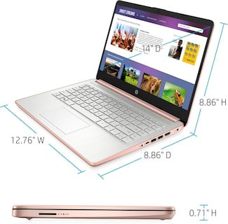 Foto 6 | Laptop Hp 14 Hd Back To School Ed., Con Microsoft 365 De 4 Gb/576 Gb - Venta Internacional.