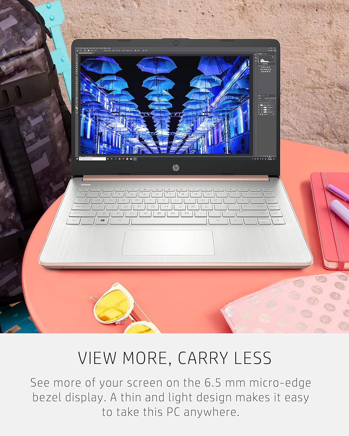 Foto 8 pulgar | Laptop Hp 14 Hd Back To School Ed., Con Microsoft 365 De 4 Gb/576 Gb - Venta Internacional.