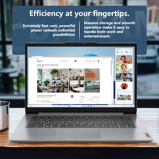 Foto 4 | Ordenador Portátil Lenovo Ideapad 1 Everyday 14 Hd 8 Gb Ram 384 Gb Ssd - Venta Internacional.