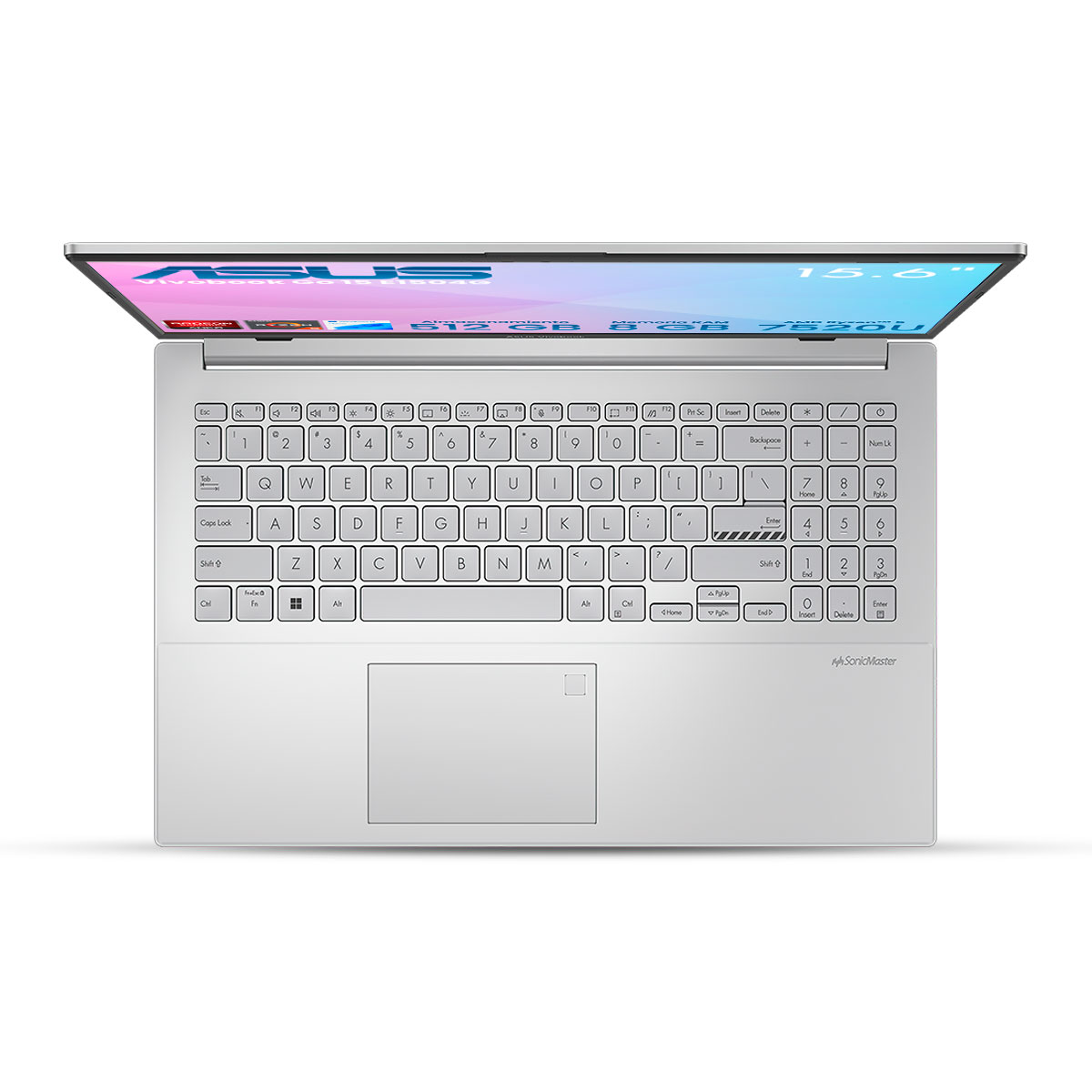 Foto 7 pulgar | Laptop Asus Vivobook 15 F1504va-nj2533w Intel Ci3-1315u 8gb 512gb Ssd Fhd W11h Plata