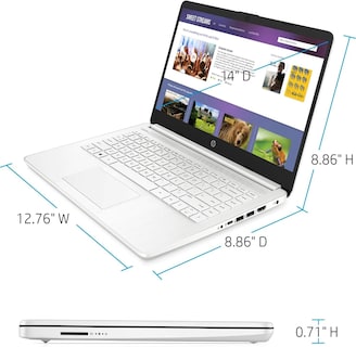Foto 6 | Laptop Hp 14 Hd Back To School Ed., Con 1 Año De Microsoft 365 De 8 Gb - Venta Internacional.