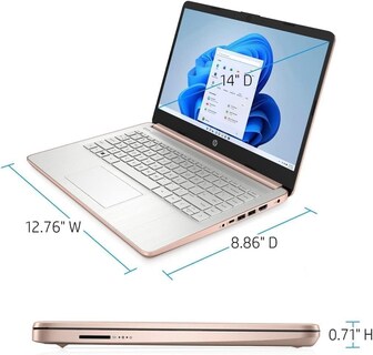 Foto 6 | Laptop Hp 14 Para Empresas Y Estudiantes, Alta Definición De 14 Pulgadas, 16 Gb De Ram - Venta Internacional.