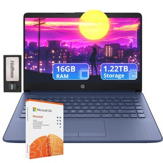 Foto 1 | Portátil Hp Flagship 14 Hd 16 Gb De Ram 1,22 Tb De Almacenamiento Win 11s Azul - Venta Internacional.