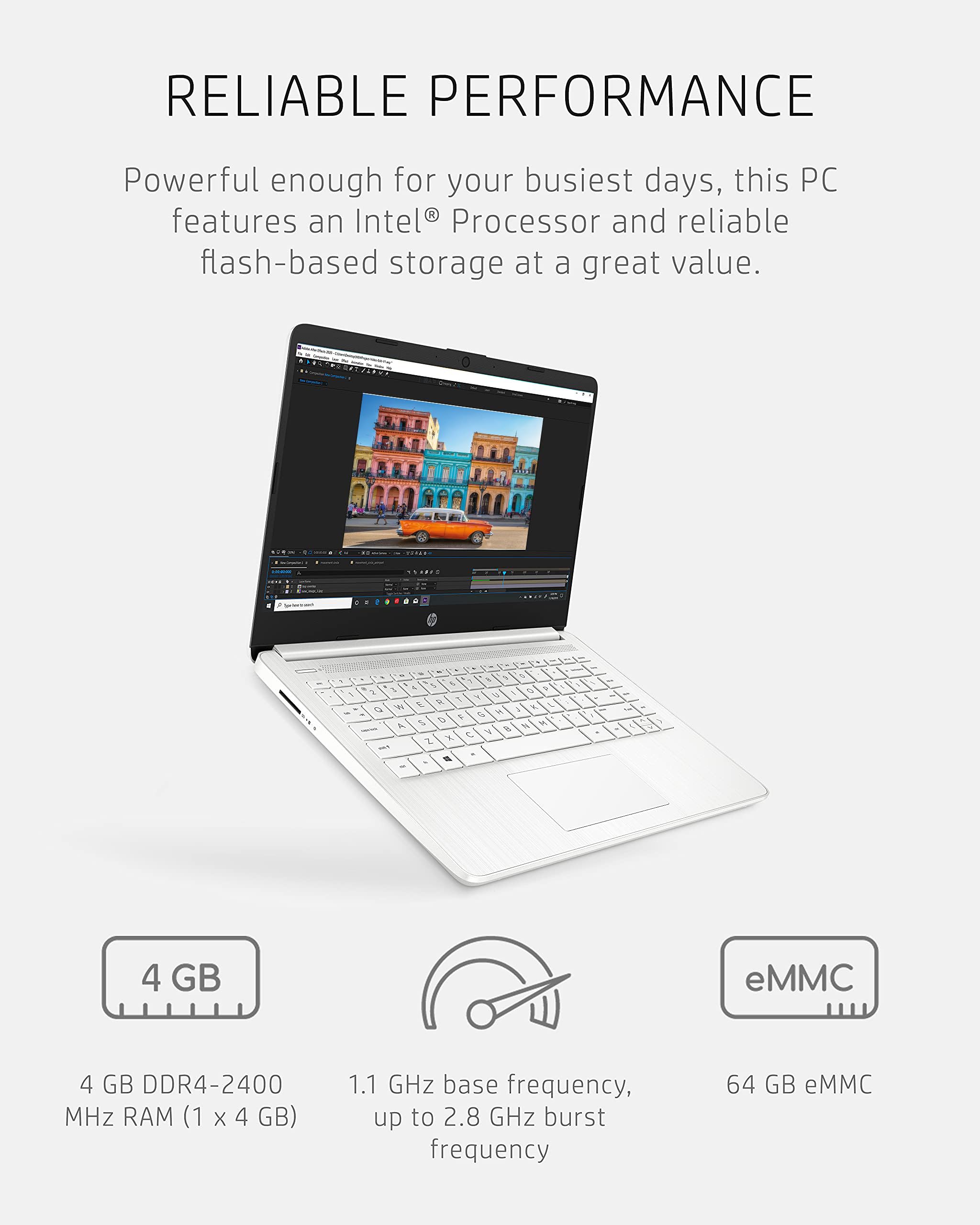 Foto 5 pulgar | Portátil Hp Más Nuevo De 14 Pulgadas, Ultraligero, Intel Celeron, 8 Gb De Ram, 64 Gb, Ssd - Venta Internacional.