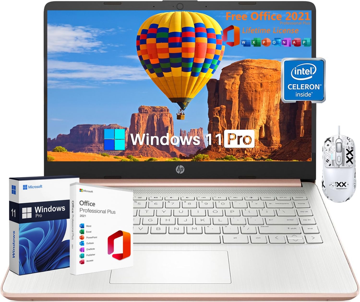 Foto 1 | Ordenador Portátil Hp 14 Student Business Intel N4120 De 16 Gb De Ram 384 Gb - Venta Internacional.