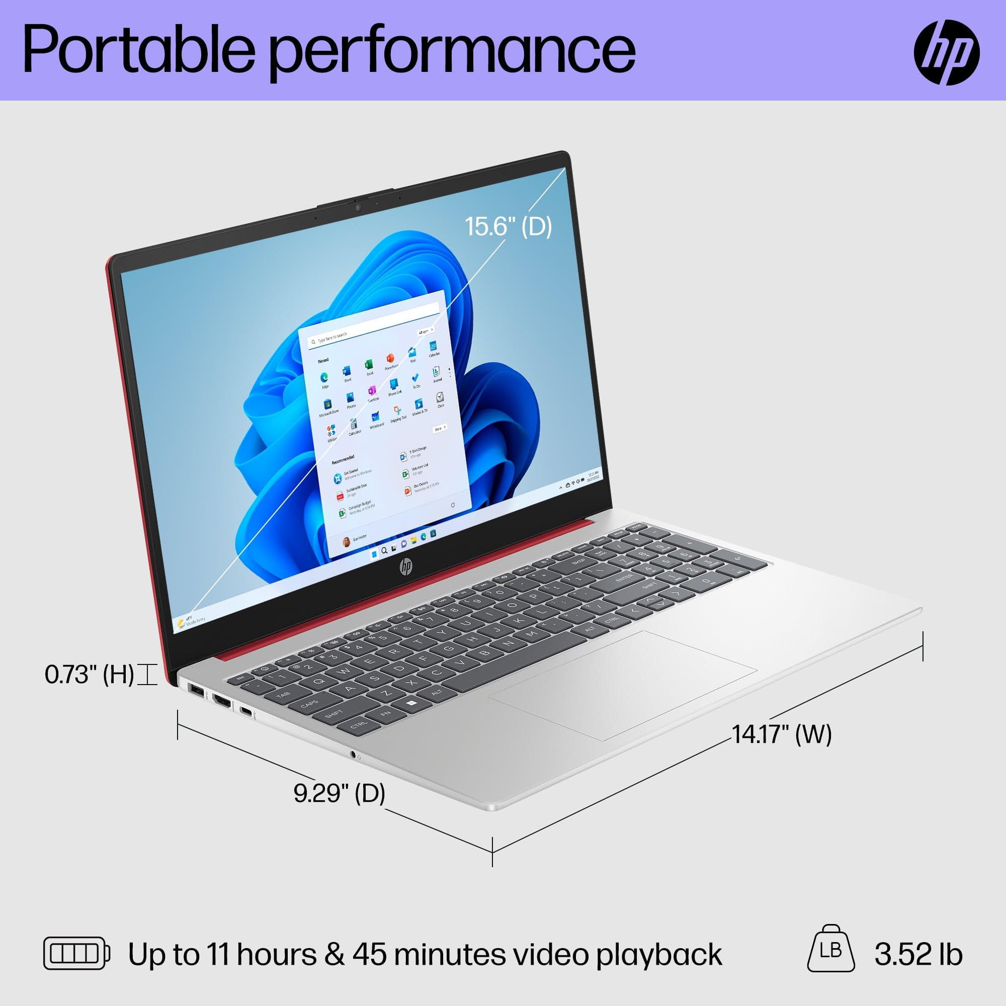 Foto 7 pulgar | Ordenador Portátil Hp 2024 De 15,6 Pulgadas Hd Intel N200 De 8 Gb De Ram 384 Gb De Almacenamiento Win11 - Venta I