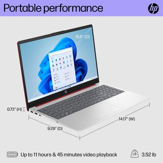 Foto 6 | Ordenador Portátil Hp 2024 De 15,6 Pulgadas Hd Intel N200 De 8 Gb De Ram 384 Gb De Almacenamiento Win11 - Venta I