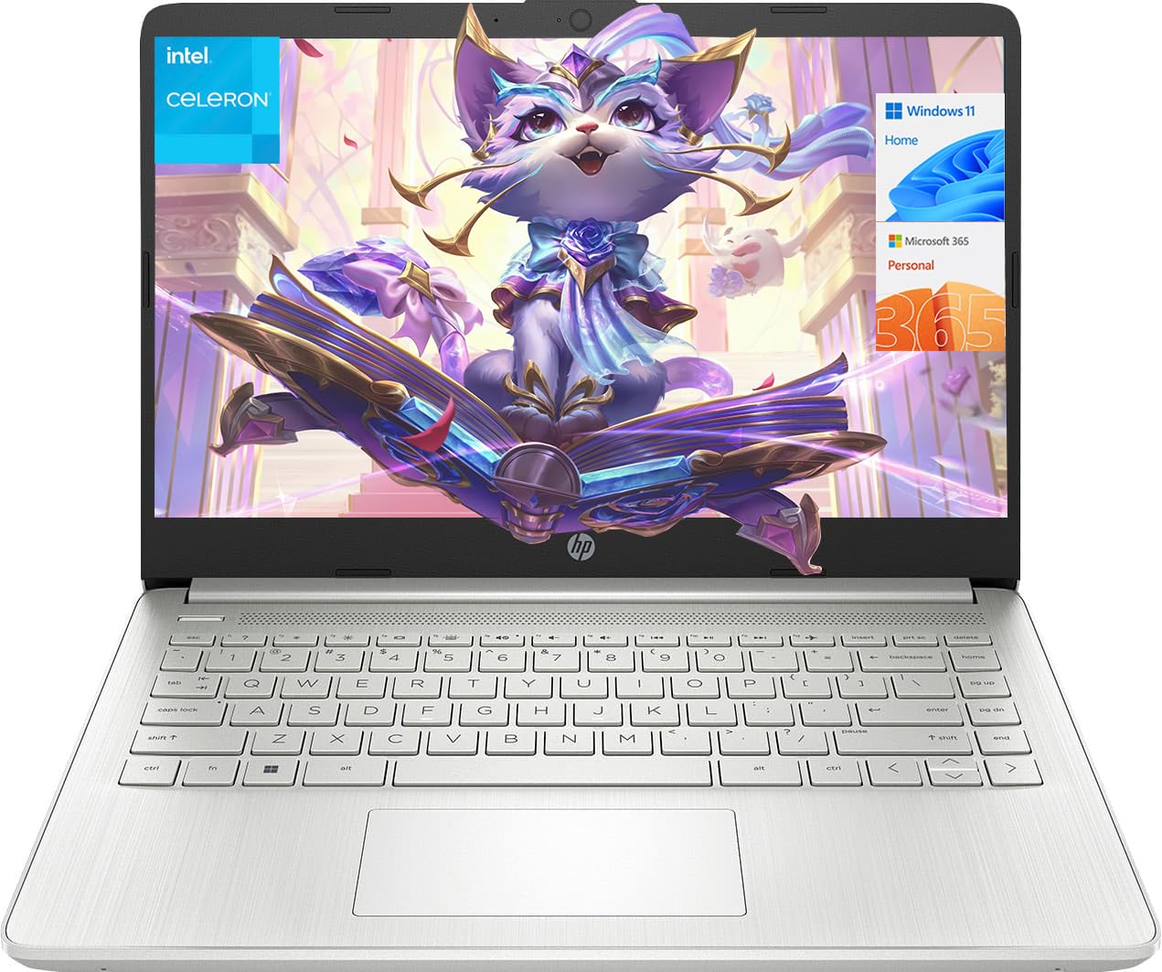 Foto 2 pulgar | Portátil Hp Para Estudiantes Y Negocios De 14 Pulgadas Hd Intel N4120 De 8 Gb/128 Gb - Venta Internacional.