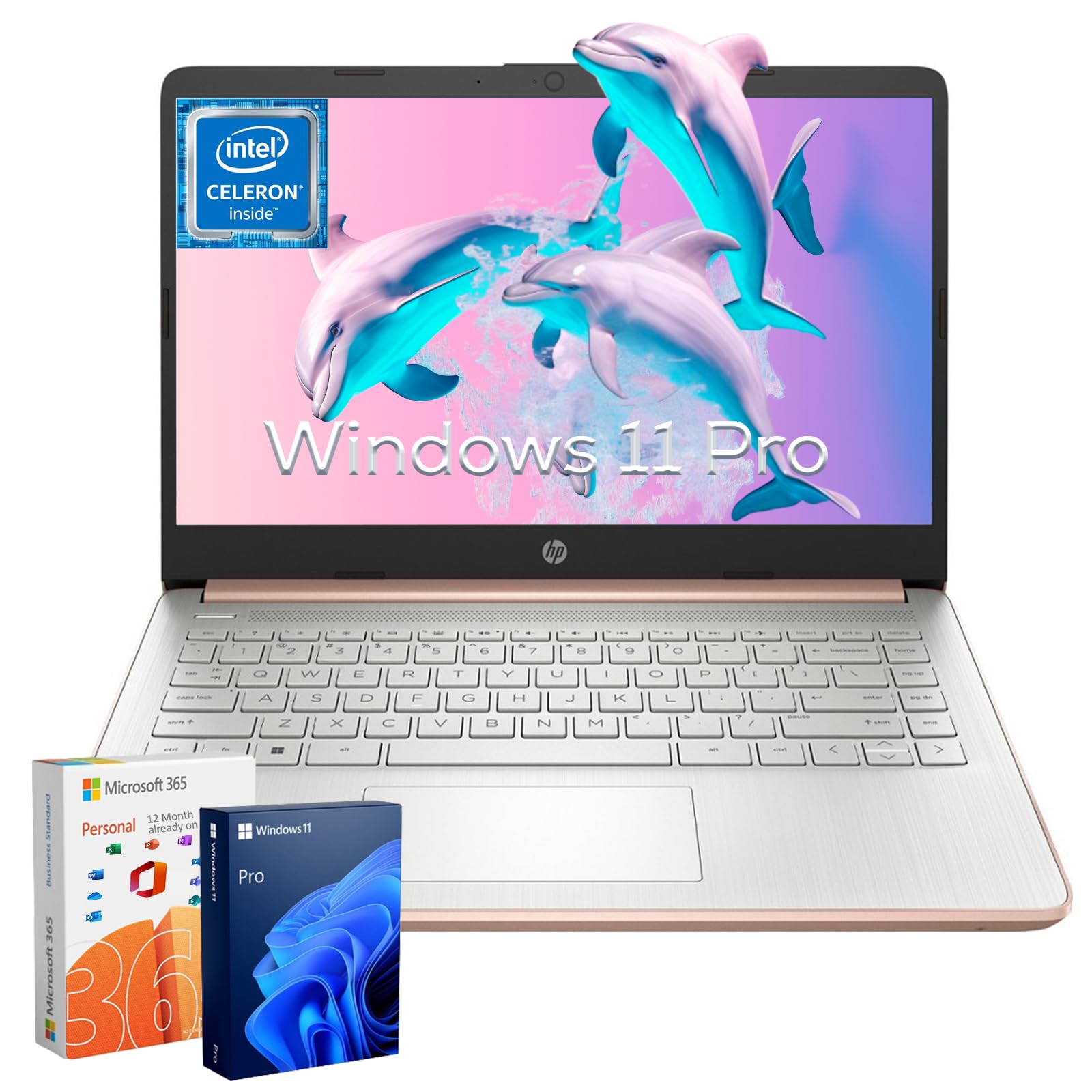 Foto 2 pulgar | Portátil Hp Ultradelgado Para Uso Diario, 14 Pulgadas, Windows 11 Pro, 8 Gb De Ram 384 Gb - Venta Internacional.