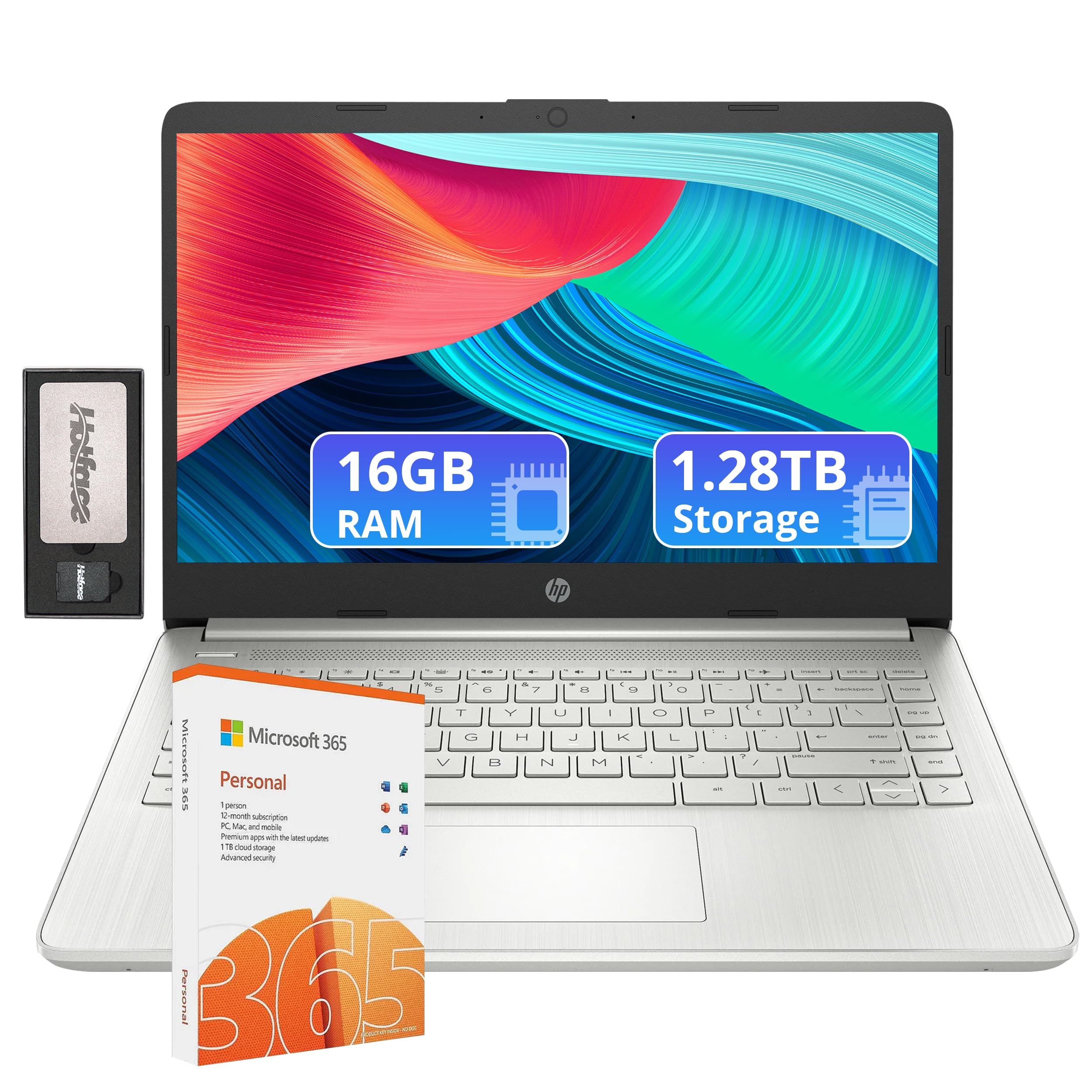 Foto 1 | Ordenador Portátil Hp Flagship 14 16 Gb Ram 1.28 Tb Almacenamiento Windows 11 - Venta Internacional.