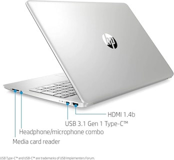 Foto 2 | Ordenador Portátil Hp 15.6 Hd Intel 10ª Generación I3-1005g1 3,4 Ghz 8 Gb Ram 256 Gb Ssd Win 10 - Venta Internacional.