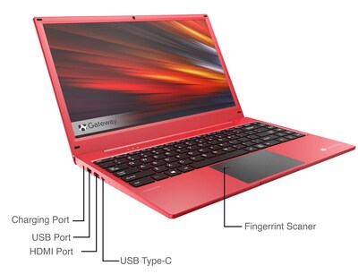 Foto 3 | Laptop Gateway 14.1 Fhd Ryzen 5 3500u 8 Gb De Ram 256 Gb Ssd Win 11 - Venta Internacional.