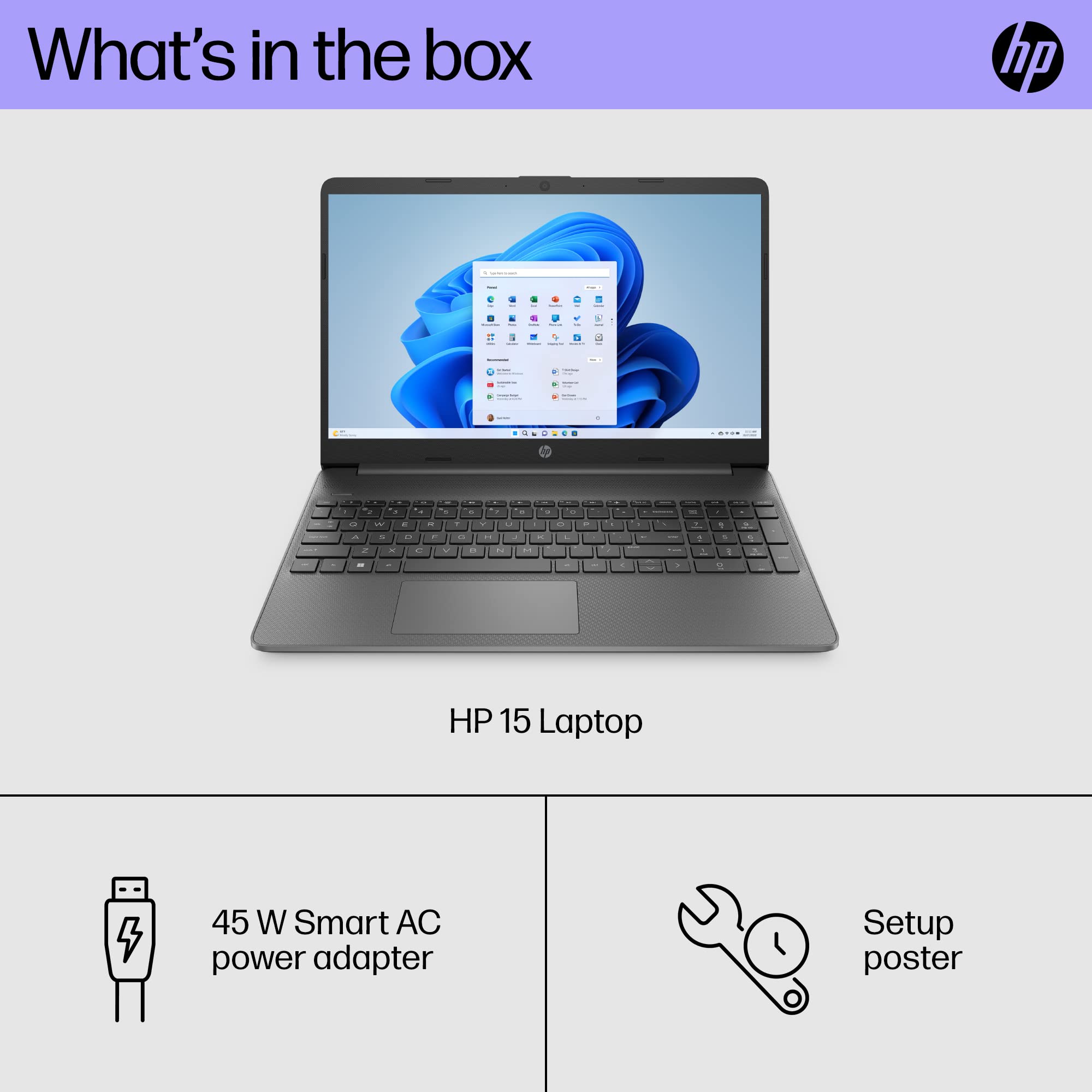 Foto 7 | Ordenador Portátil Hp 15-dy5599nr De 15 Pulgadas Con Pantalla Fhd Intel Core I3-1215u De 8 Gb/128 Gb - Venta Interna