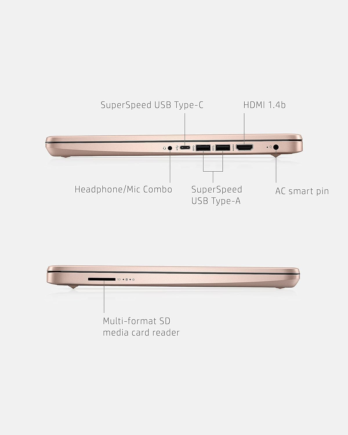 Foto 7 | El Portátil Hp Más Nuevo, 14, Ultraligero, 16 Gb De Ram, 64 Gb Emmc + Ssd De 256 Gb - Venta Internacional.