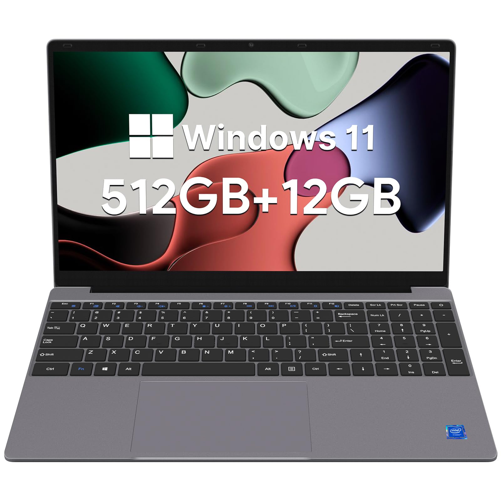 Ordenador Portátil Apolosign 12 Gb Ram 512 Gb Ssd 15.6 Pulgadas Fhd Windows 11 - Venta Internacional.