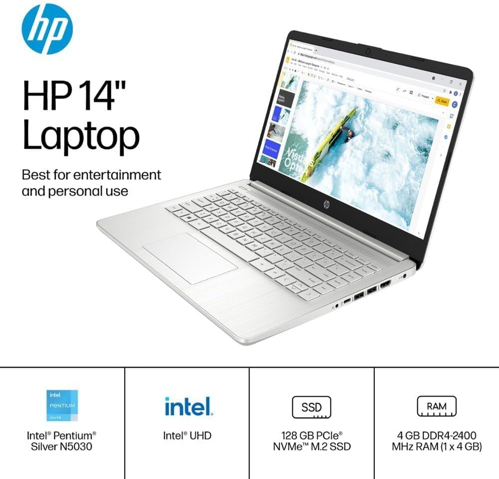 Foto 3 pulgar | Laptop Hp 14 Essential Para Negocios Y Estudiantes Win 11 Pro De 8 Gb De Ram - Venta Internacional.