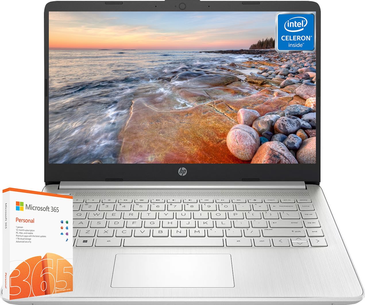 Foto 2 pulgar | Ordenador Portátil Hp 14 Ultraligero Para Empresas Intel Celeron N4120 De 16 Gb - Venta Internacional.