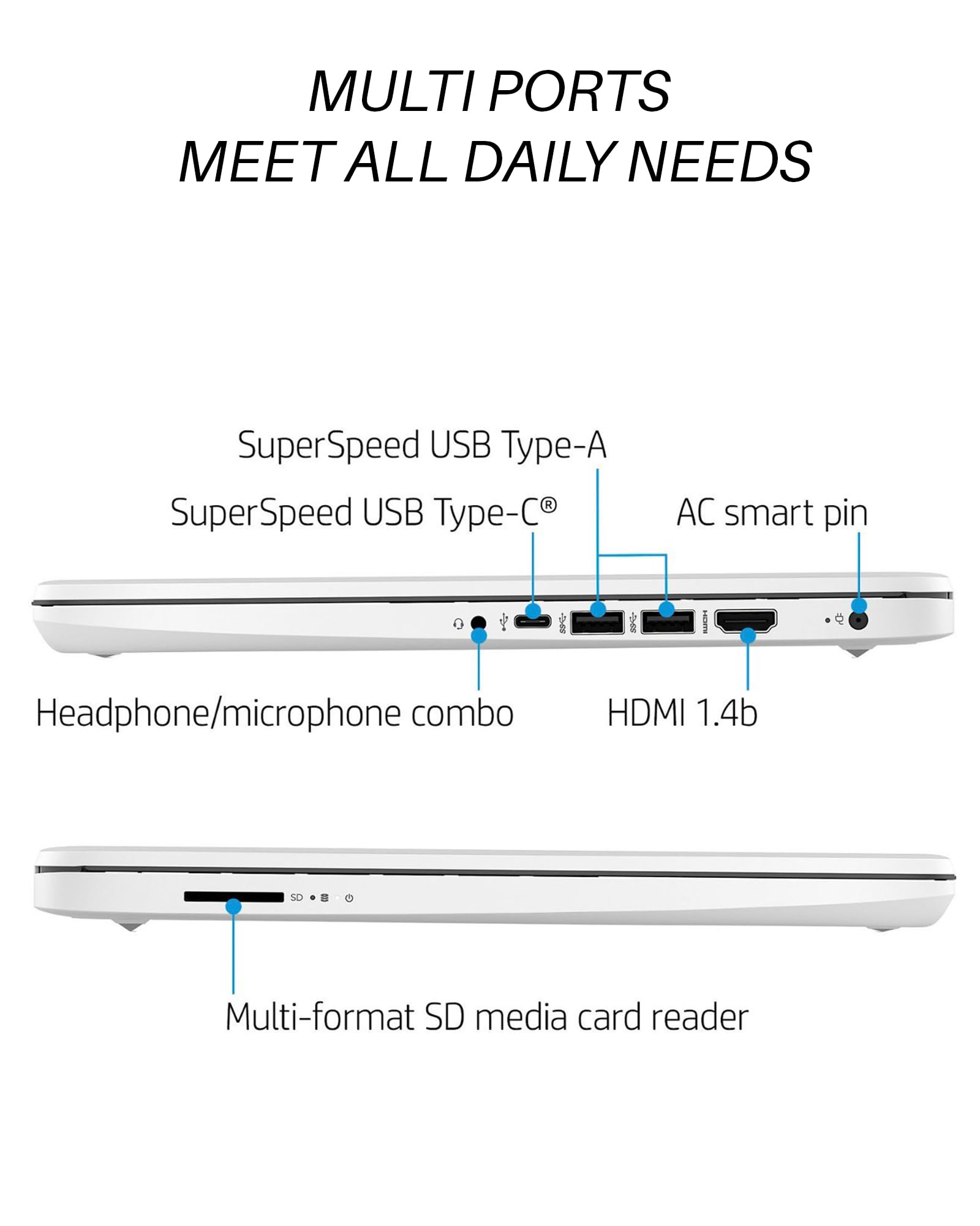 Foto 7 pulgar | Portátil Hp 2024, El Más Nuevo, Intel N4120, 8 Gb De Ram, 320 Gb, Ssd, Win 11 - Venta Internacional.