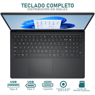 Foto 4 | Laptop Dell Inspiron 15 Intel Core I5 1334u 8gb Ram 512gb Ssd 15.6'' Windows 11 Home Teclado En Ingles