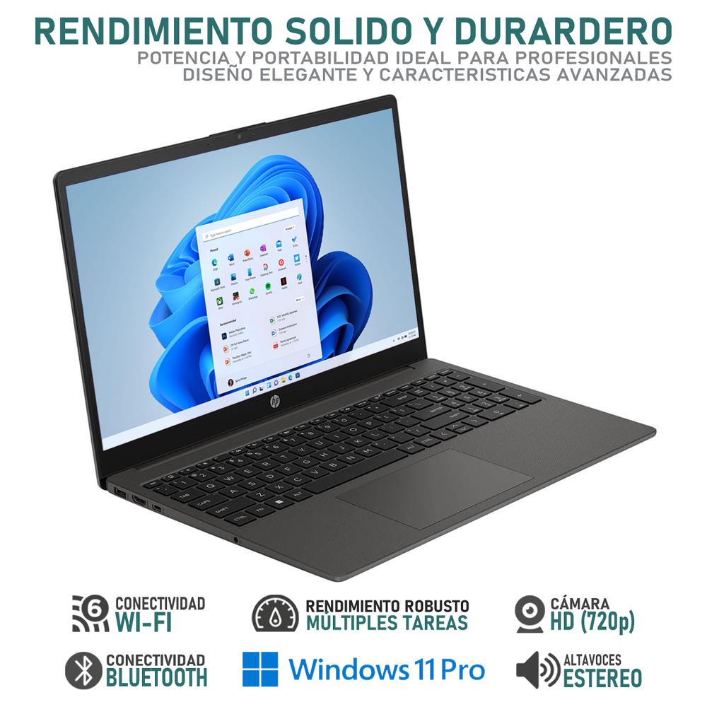 Foto 4 pulgar | Laptop Hp 255 G10 Amd Ryzen 7 7730u 16gb Ram 512gb Ssd 15.6'' Windows 11 Pro Teclado En Ingles