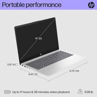 Foto 7 | Portátil Hp Windows 11 De 8 Núcleos Intel I3 N305 De 14 Pulgadas 16 Gb De Ram 1 Tb Ssd - Venta Internacional.