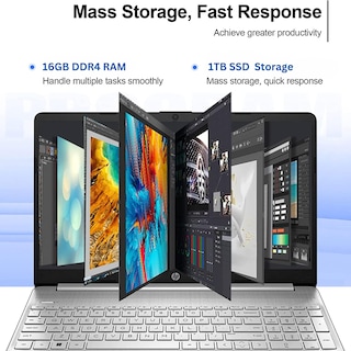 Foto 3 | Ordenador Portátil Hp Pavilion 15.6 Hd Con Pantalla Táctil De 16 Gb De Ram Y 1 Tb Ssd - Venta Internacional.
