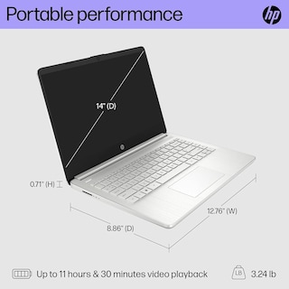 Foto 5 | Laptop Hp De 14 Pulgadas Para Estudiantes De Escuela 16 Gb De Ram 1 Tb Ssd Windows 11 - Venta Internacional.