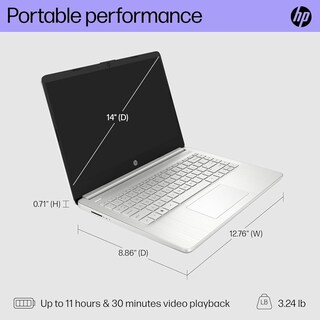 Foto 5 | Ordenador Portátil Hp Intel Pentium N5030 De 14 Pulgadas 16 Gb De Ram 512 Gb Ssd Win11 - Venta Internacional.