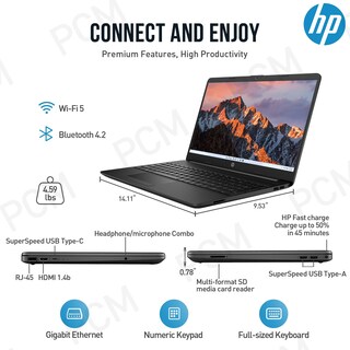 Foto 4 | El Portátil Hp Más Nuevo De 15.6 Pulgadas Intel Pentium Silver 16 Gb Ram 512 Gb Ssd - Venta Internacional.