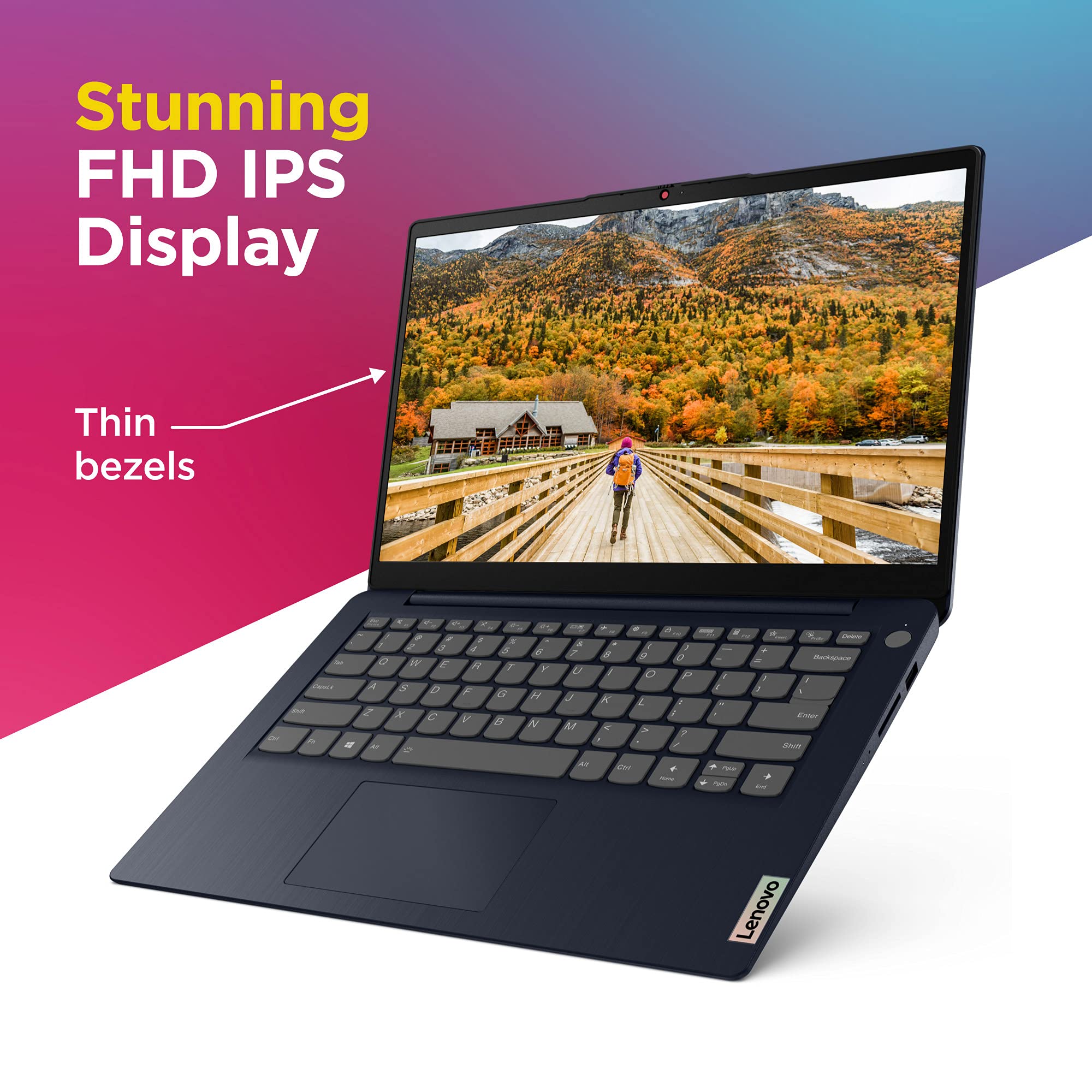 Foto 3 pulgar | Ordenador Portátil Lenovo Ideapad 3 14.0 Pulgadas Fhd Ryzen 5 5500u 8 Gb 256 Gb Ssd - Venta Internacional.