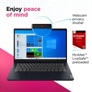 Foto 3 | Ordenador Portátil Lenovo Ideapad 3 14.0 Pulgadas Fhd Ryzen 5 5500u 8 Gb 256 Gb Ssd - Venta Internacional.
