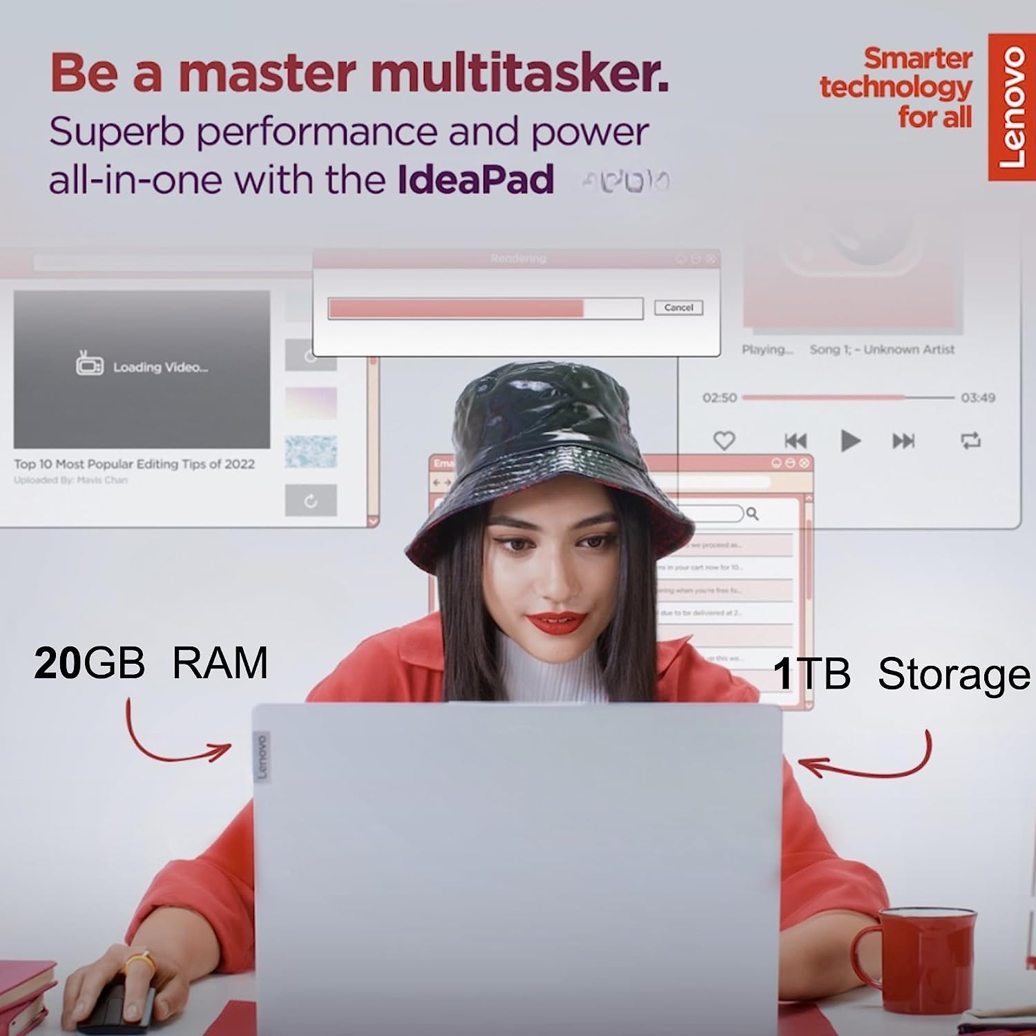 Foto 6 pulgar | Ordenador Portátil Lenovo Ideapad De 15 6 Pulgadas Hd Amd Athlon Silver 3050u De 20 Gb - Venta Internacional.