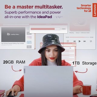 Foto 5 | Ordenador Portátil Lenovo Ideapad De 15 6 Pulgadas Hd Amd Athlon Silver 3050u De 20 Gb - Venta Internacional.