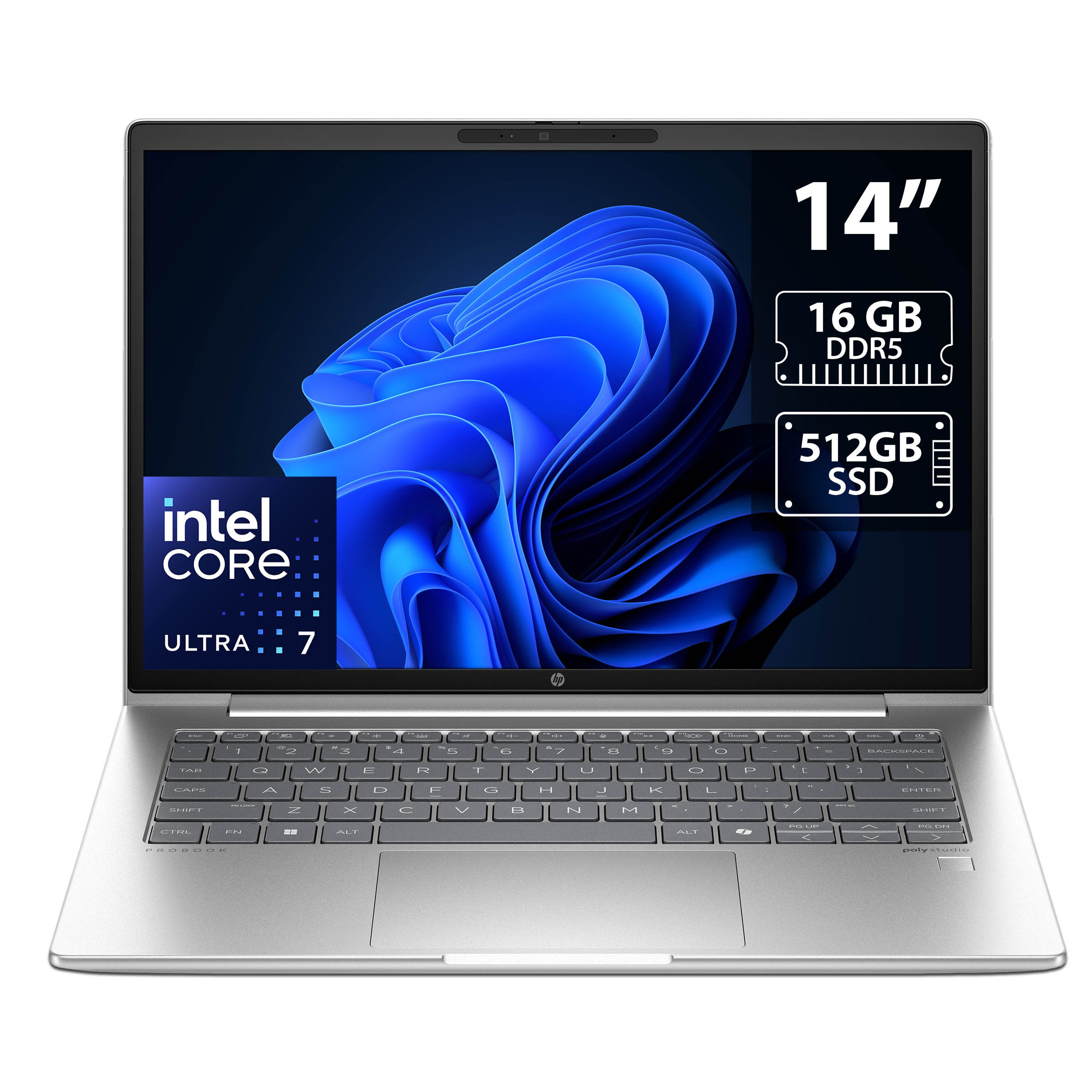 Foto 2 pulgar | Laptop Hp Probook 440 G11: Intel Core Ultra 7 155u  Ram 16gb Ddr5  Ssd 512gb  Pantalla 14''  Windows 11 Pro
