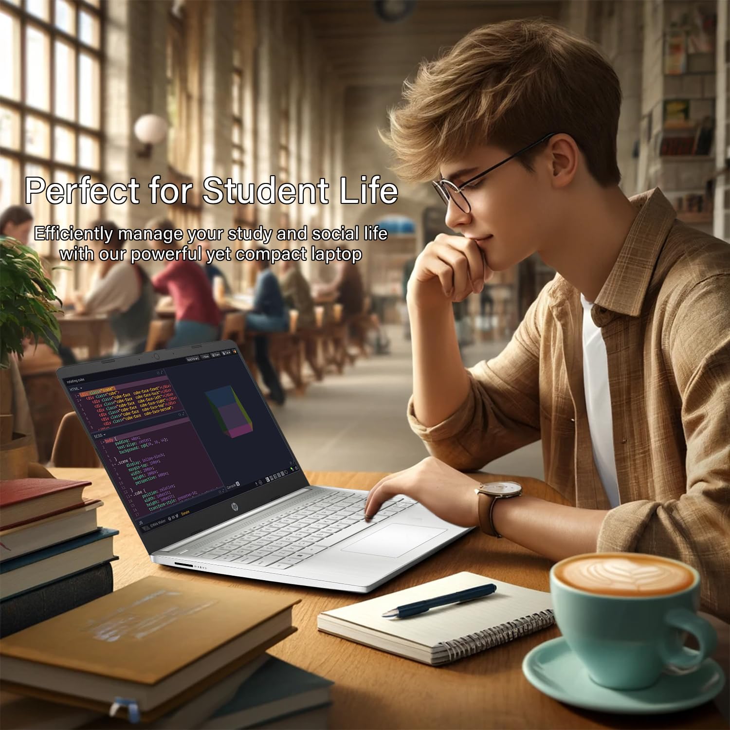 Foto 4 pulgar | Laptop Hp 14 Hd Back To School Ed.  Con 32 Gb De Ram Y 640 Gb De Almacenamiento - Venta Internacional.