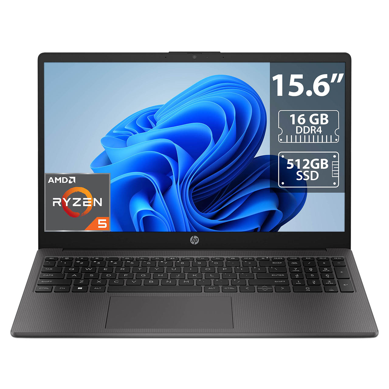 Foto 2 pulgar | Laptop Hp 255 G10: Amd Ryzen 5 7530u  Ram 16gb Ddr4  Ssd 512gb  Pantalla 15.6''  Windows 11 Home