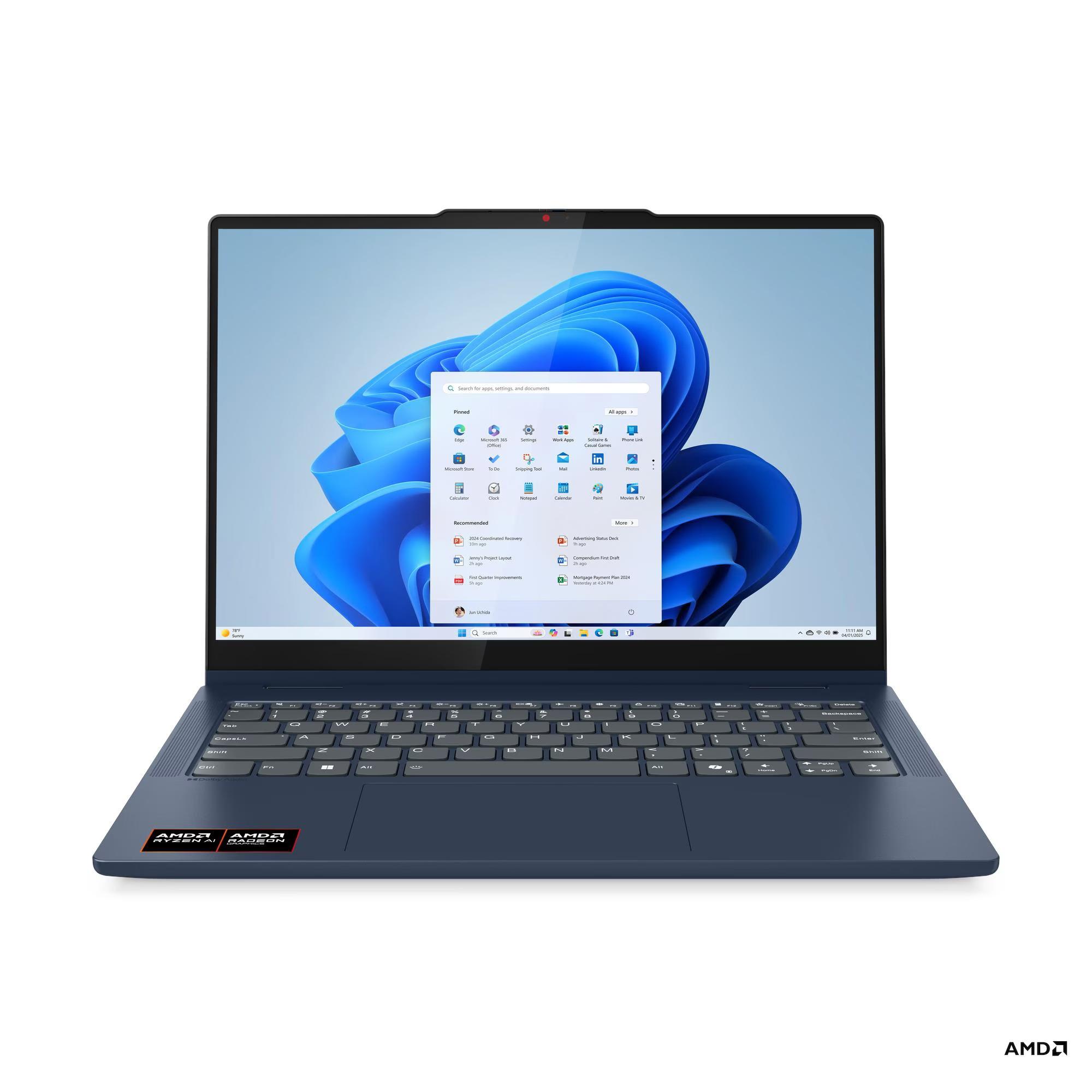 Foto 1 | Lenovo Ideapad Gen 5 2 En 1 Amd Ryzen Ai 7 16gb 512gb