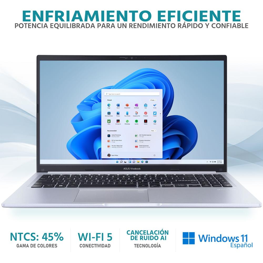 Foto 4 pulgar | Laptop Asus Vivobook 15 Intel Core I7 13620h 16gb Ram 512gb Ssd Windows 11 Home Teclado En Español