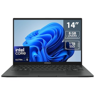 Foto 1 | Laptop Asus Zenbook 14: Intel Core Ultra 5 125h Ram 8gb Lpddr5 Ssd 1tb Pantalla 14'' Multi-touch Windows 11 Home