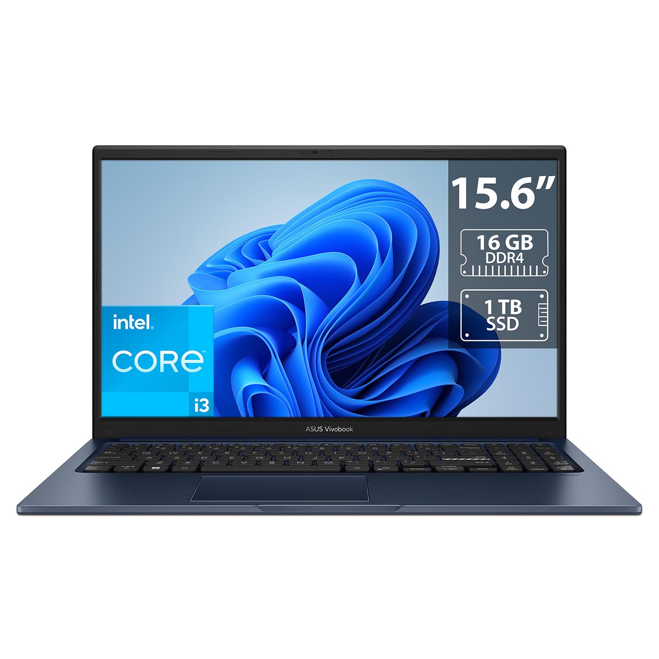 Foto 2 pulgar | Laptop Asus Vivobook: Intel Core I3 1315u  Ram 16gb Ddr4  Ssd 1tb  Pantalla 15.6''  Windows 11 Home