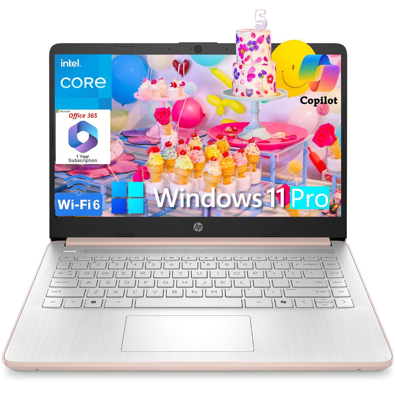 Foto 1 | Ordenador Portátil Hp Intel N150 De 14 Pulgadas  16 Gb De Ram  384 Gb  Ssd  Windows 11 - Venta Internacional.
