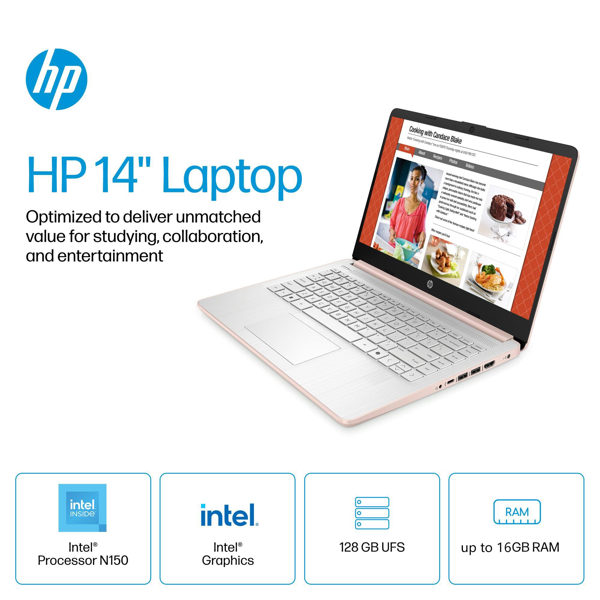 Foto 4 pulgar | Ordenador Portátil Hp Intel N150 De 14 Pulgadas  16 Gb De Ram  384 Gb  Ssd  Windows 11 - Venta Internacional.