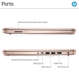 Foto 7 | Ordenador Portátil Hp Intel N150 De 14 Pulgadas 16 Gb De Ram 384 Gb Ssd Windows 11 - Venta Internacional.