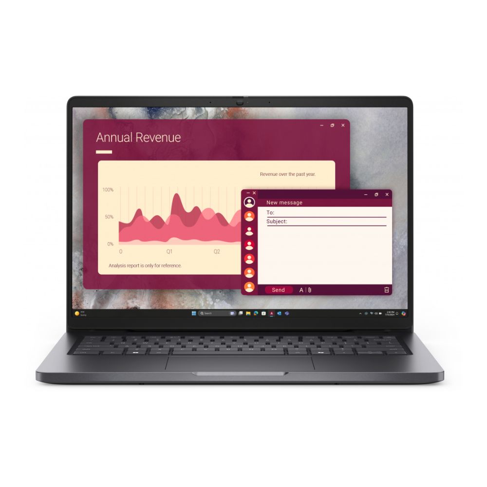Foto 2 pulgar | Laptop Dell Pro 14 14'' 1920x1200 Wuxga  Intel Core 5 120u  16gb  512gb Ssd  Windows 11 Pro  Español