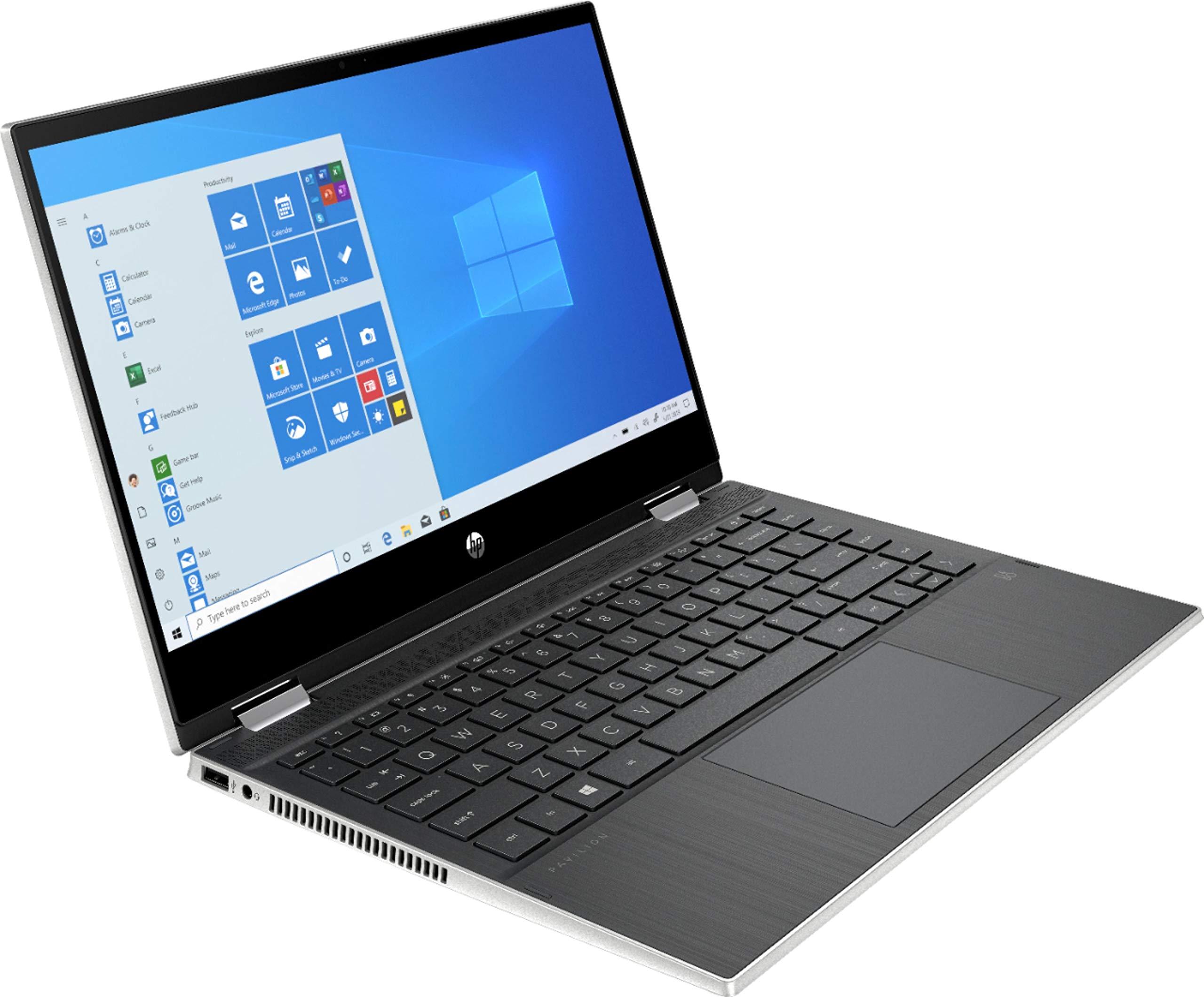 Foto 4 pulgar | Ordenador Portátil Hp Pavilion X360 2 En 1  14 Pulgadas  I3-1005g1  8 Gb  128 Gb  Ssd - Venta Internacional.