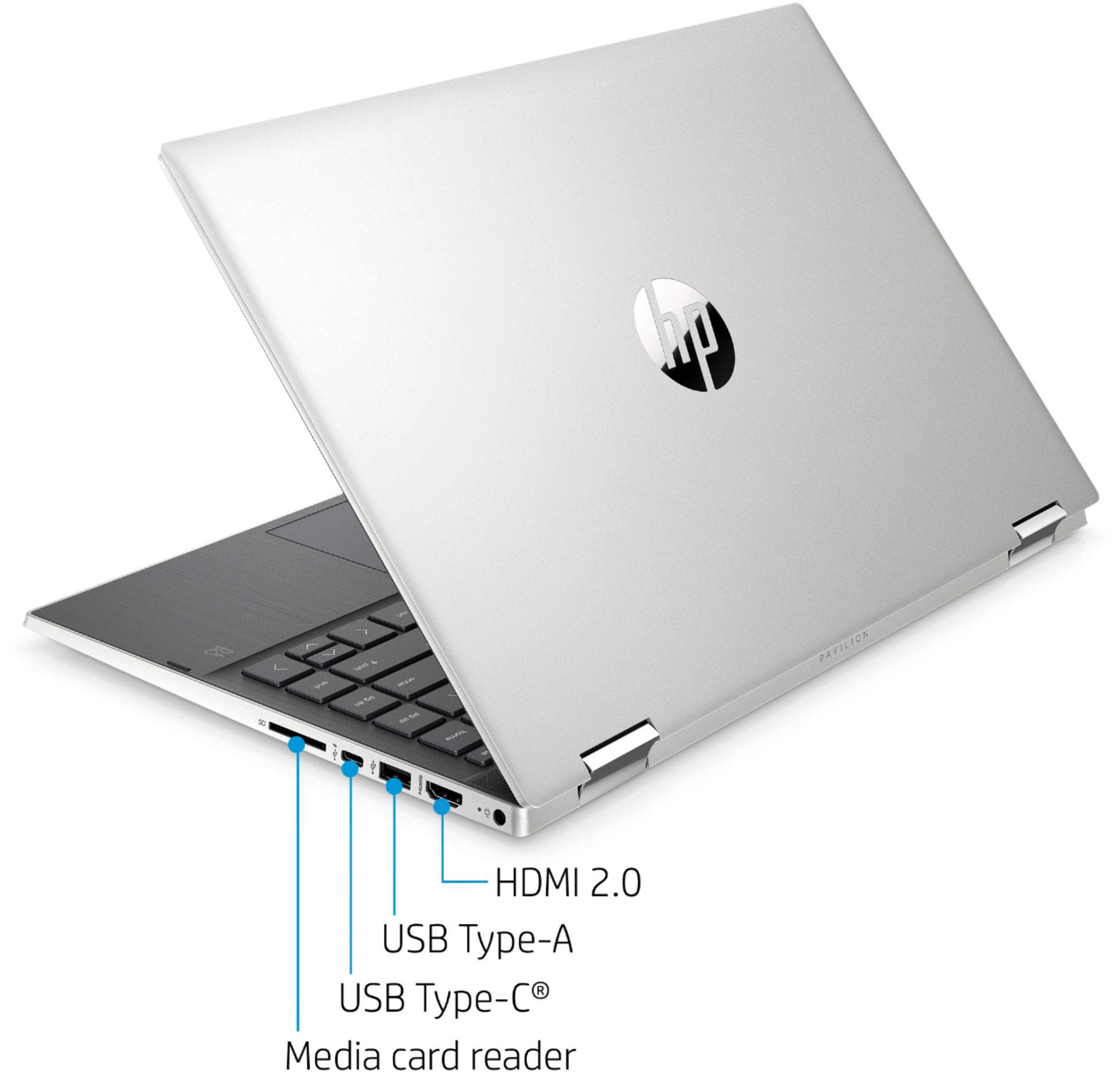 Foto 8 pulgar | Ordenador Portátil Hp Pavilion X360 2 En 1  14 Pulgadas  I3-1005g1  8 Gb  128 Gb  Ssd - Venta Internacional.