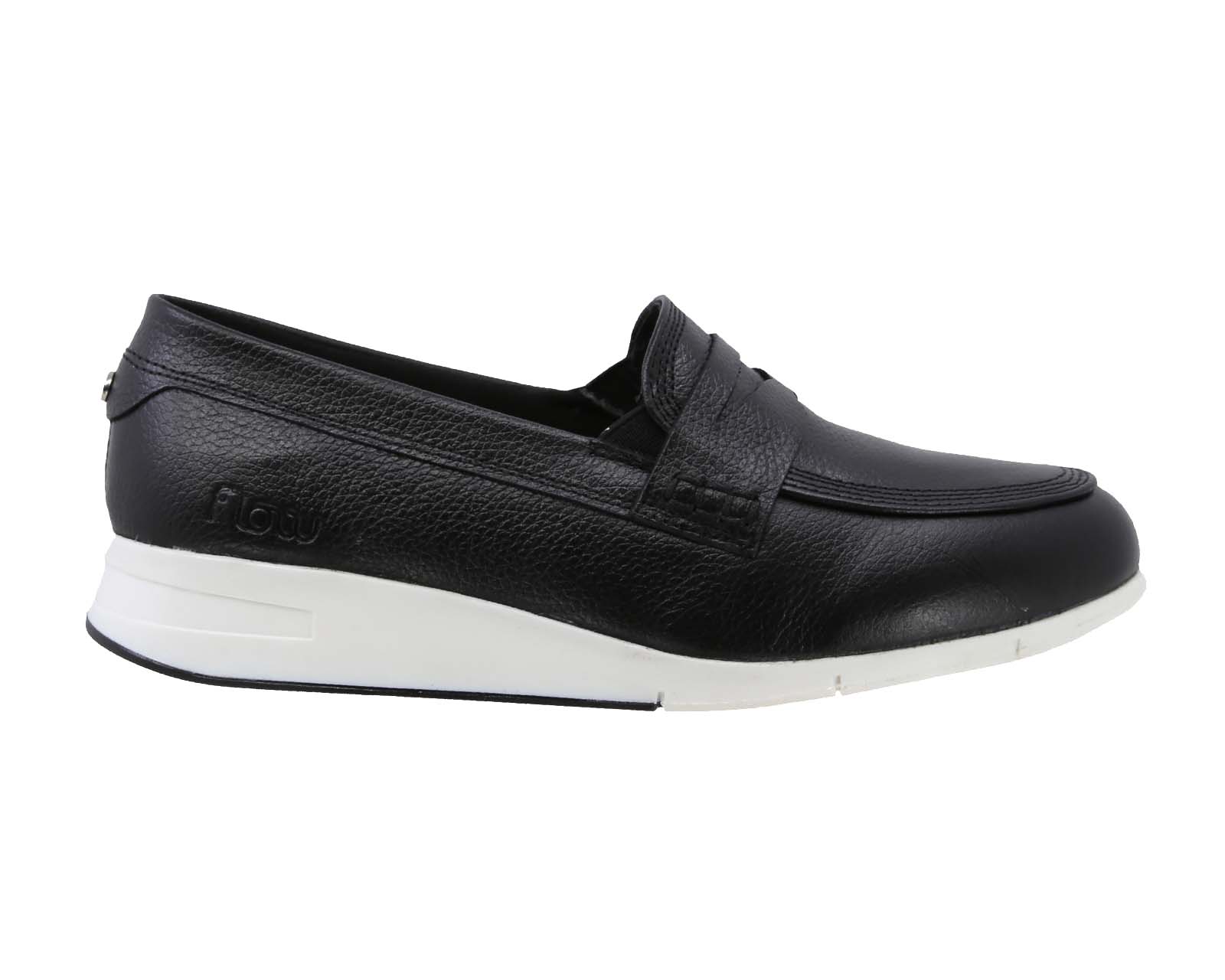 Foto 2 | Zapato Tipo Moccasin Triples Flow Maxine 37050 de Piel color Negro